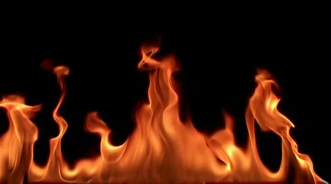 Fire flame / 8х slow motion Stock Footage 856786