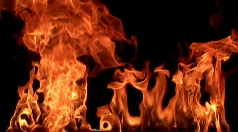 Fire flame / 8х slow motion Stock Footage 862037