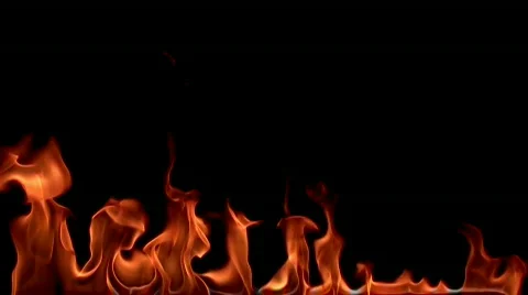 Fire flame / 8х slow motion Stock Footage 862086