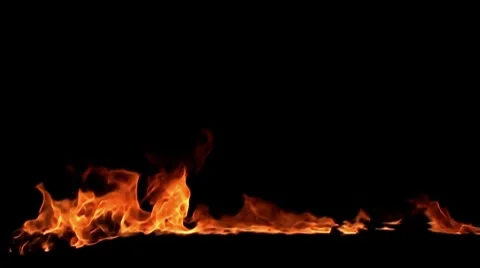 Fire flame / 8х slow motion Stock Footage 7747553