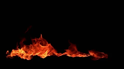 Fire flame / 8х slow motion Stock Footage 92482657