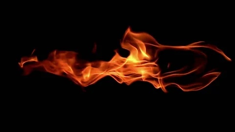 Fire flame / 8х slow motion Stock Footage 92482967