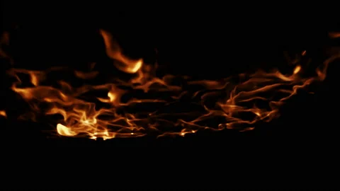 Fire flame across the ceiling Stock Footage 104815560