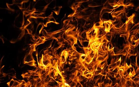 Fire flame background. Fire burning energy concept. Fire intense motion. Fire Stock Photos