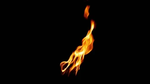 Fire flame burn loop Stock Footage 145933079