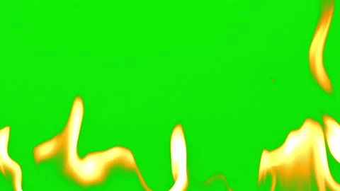Fire flame burning glowing slow motion of green screen background Vídeos de archivo 239557285