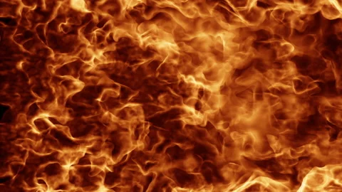 Fire flame burning Isolated overlay on black background 스톡 동영상 237364691