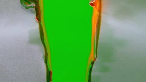 Fire flame burning paper time lape on green screen background Stock Footage 239490555