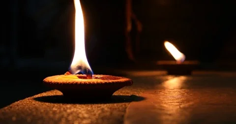Fire flame, candle light pray faith peace of religion spirituality Stock Footage 82987468