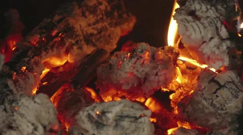 Fire flame, close-up Stock Footage 68809674