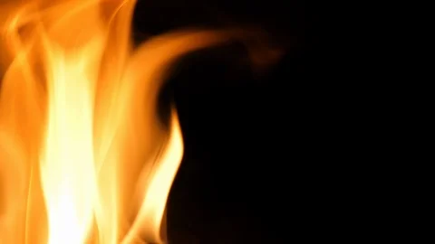 Fire flame close up Stock Footage 89567092