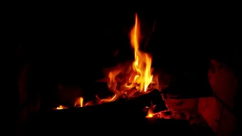 Fire flame close up loopable - Stock Video. 4k Stock Footage 82389014
