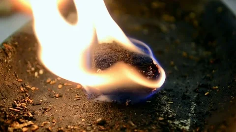 Fire flame closeup, propane fuel diversity Stock Footage 71011228
