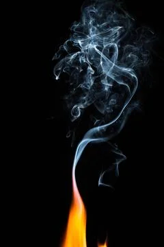 Fire flame on dark background fire flame on dark background Copyright: xZo... 스톡 사진