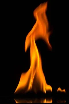 Fire flame on dark background fire flame on dark background Copyright: xZo... Stock Photos
