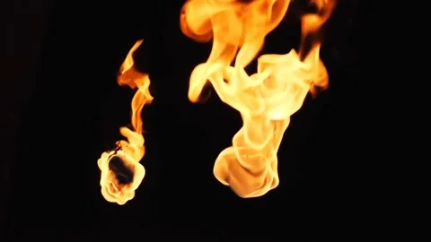 Fire flame dark background Stock-Footage 272181714