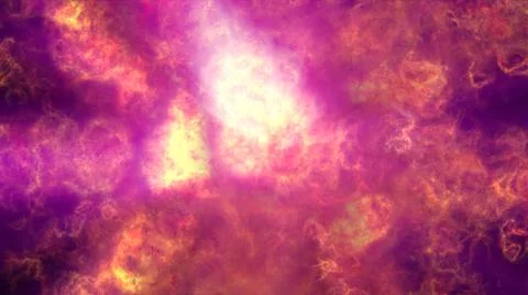 Fire flame explosion in space Stock Illustration