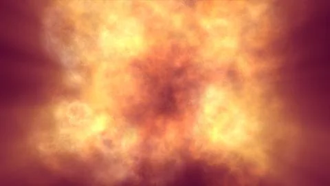 Fire flame explosion in space Stock Illustration