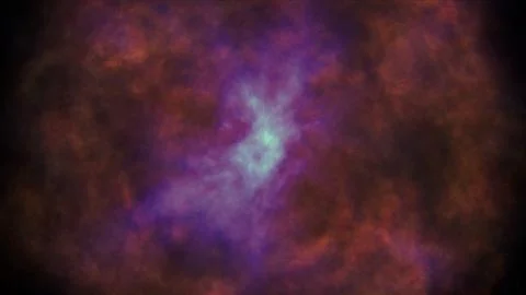 Fire flame explosion in space Stock Illustration