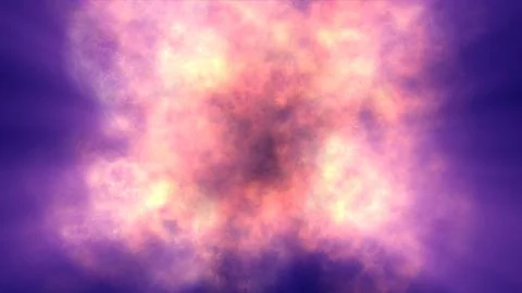 Fire flame explosion in space Stock Illustration