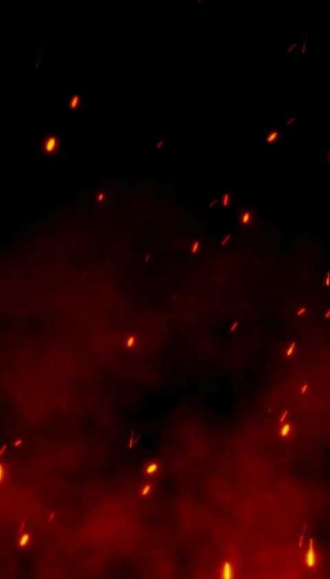 Fire, flame, fiery, hell, loop, slow, video Video stock 314618497