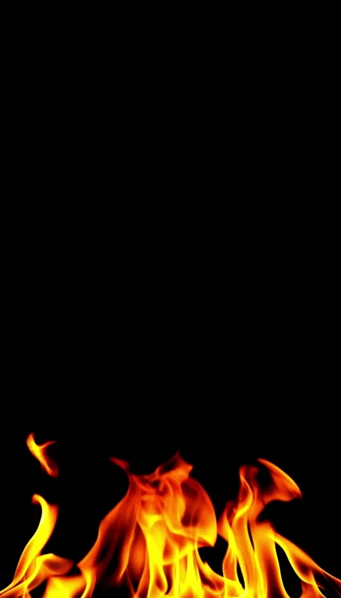Fire, flame, fiery, hell, loop, slow, video Video stock 314618510