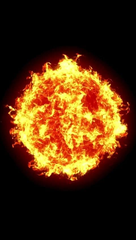 Fire, flame, fiery, hell, loop, slow, video Video stock 314618512