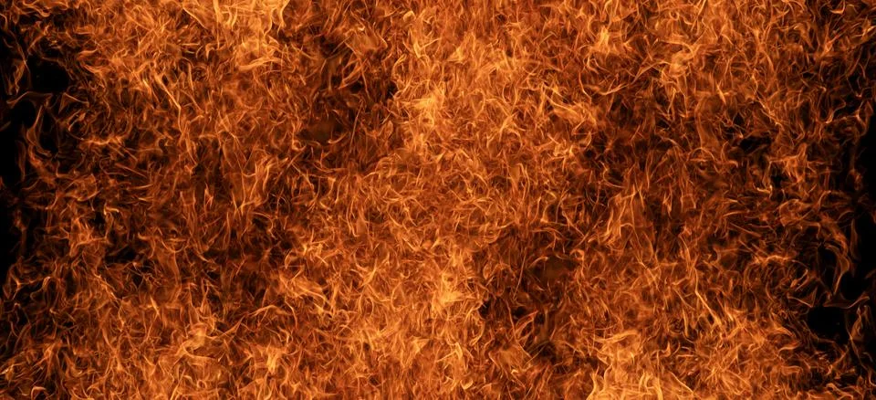 Fire Flame Fire Pattern. Fire Background Texture Fire. Burning Inferno Heat.  Stock Photos