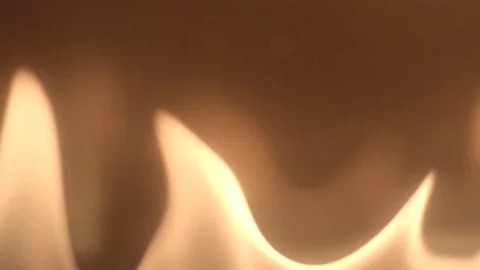 Fire flame Flames in a Modern Fireplace roaring gas burning indoor at night Video stock 84838304