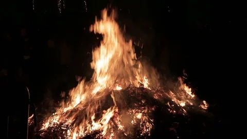 Fire , flame Stock Footage 100819505