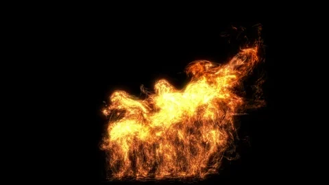 Fire Flame Vídeo Stock 117973427