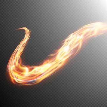 Fire flame frame template. EPS 10 Stock Illustration
