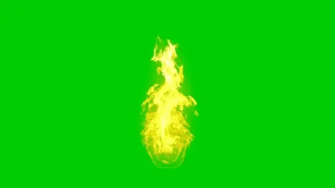 Fire flame green screen stock video 库存影片 267977134