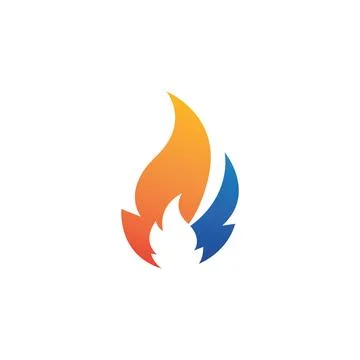 Fire flame  icon vector illustration design イラスト素材