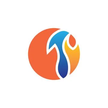 Fire flame  icon vector illustration design Illustrazione stock