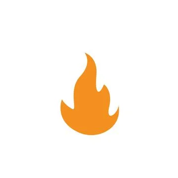 Fire flame  icon vector illustration design 스톡 일러스트