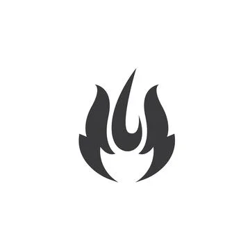 Fire flame  icon vector illustration design イラスト素材