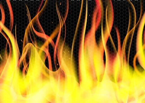 Fire flame Stock Illustration