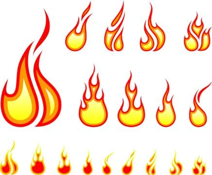 Fire Flame Stock Illustration