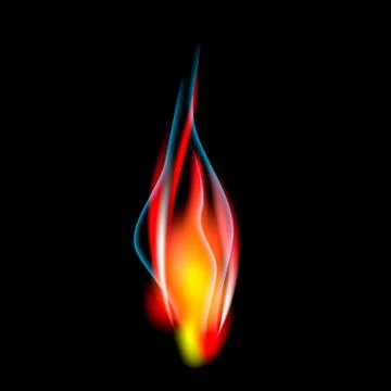 Fire flame Stock Illustration
