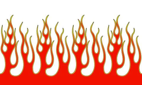 Fire Flame Illustration 스톡 일러스트