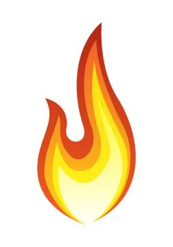 Fire Flame Illustration Stock Illustration