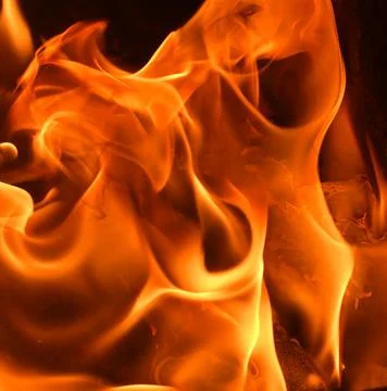 FIRE, FLAME INFERNO close up image Stock Photos