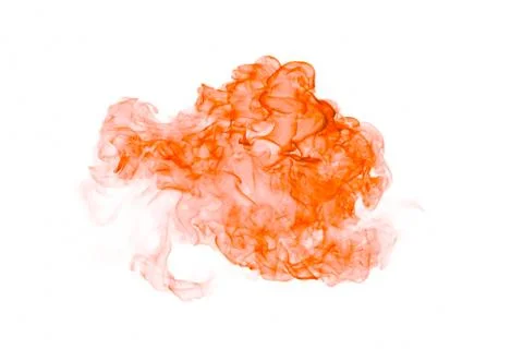 Fire flame isolated on a white background. Stock-Fotos