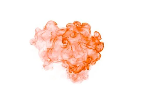 Fire flame isolated on a white background. Stock Photos