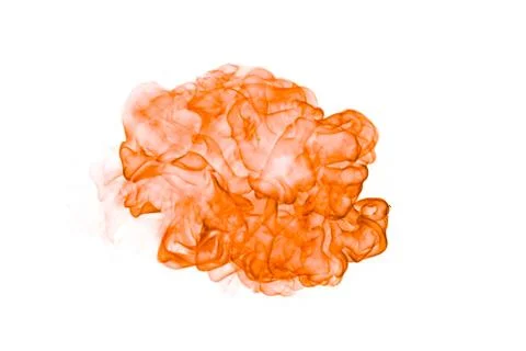 Fire flame isolated on a white background. Stock Photos