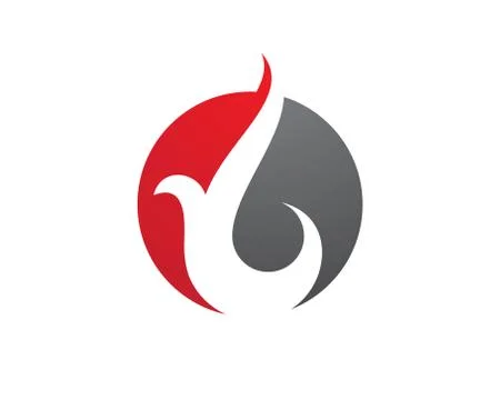Fire flame Logo Template Stock Illustration