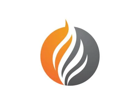 Fire flame Logo Template Stock Illustration
