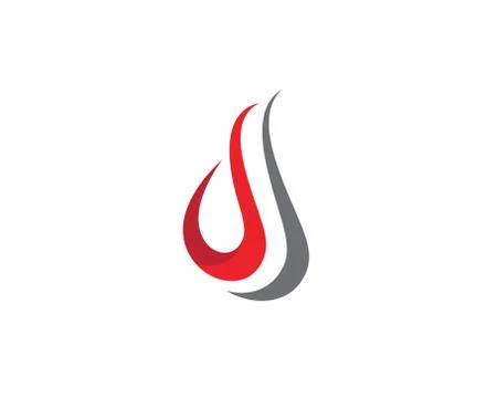 Fire flame Logo Template Stock Illustration