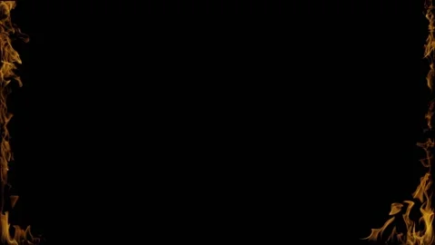 Fire flame loop animation Stock Footage 145933326
